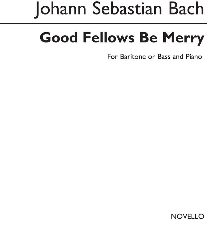Good Fellows Be Merry